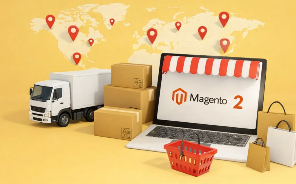Модулі доставки на Magento 2 варіативність підрядників