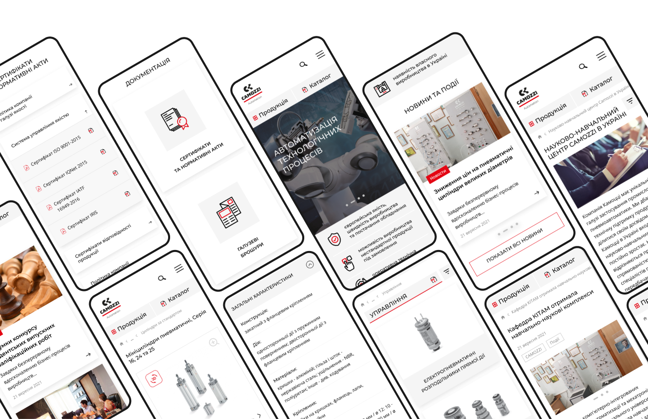 Сторінки Мобільна версія